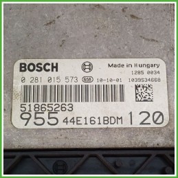Centralina Motore Iniezione ECU BOSCH 0281015573 ALFA ROMEO MiTo X6 1.6 16V JTDm 88kw 51865263 2008 2011