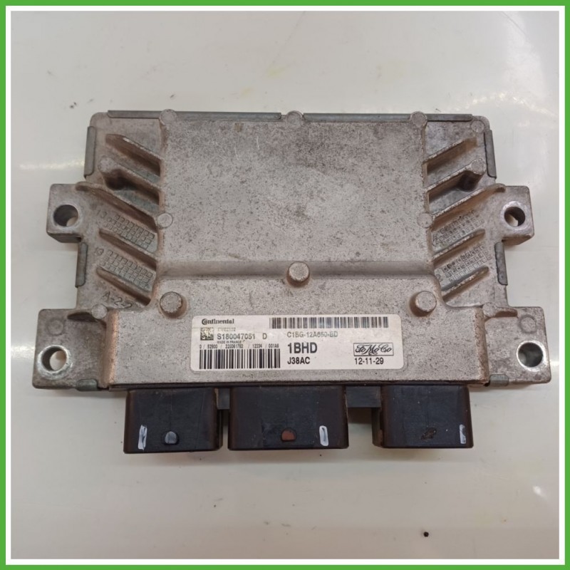 Centralina Motore Iniezione ECU CONTINENTAL S180047051D FORD FIESTA CB1 1.4 16V 71kw 1543041 2008 2013