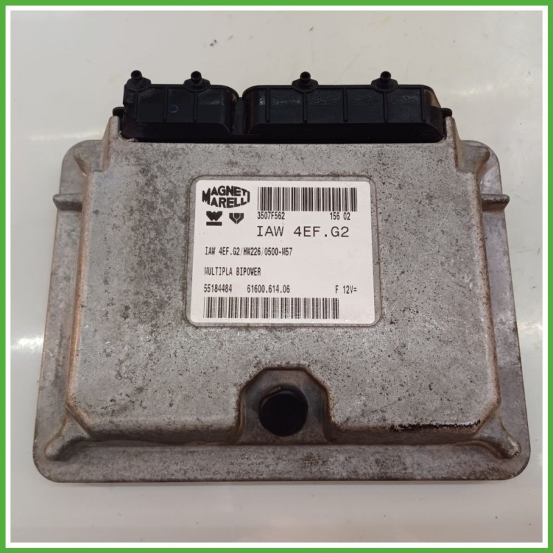 Centralina Motore Iniezione ECU MAGNETI MARELLI IAW4EF.G2 FIAT MULTIPLA 1F 1.6 16V 76kw 55184484 2002 2004