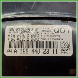 Quadro strumenti contachilometri tachimetro BOSCH 0263643395 MERCEDES-BENZ Classe B T245 CDI A1694402311