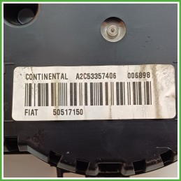 Quadro strumenti contachilometri tachimetro CONTINENTAL A2C53357406 ALFA ROMEO MiTo X6 1.6 16V JTDm 50517150