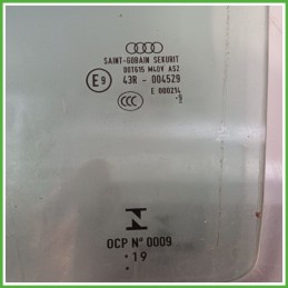 Cristallo Laterale Scendente Posteriore Sinistro SX AUDI Q5 FYB 5 Porte 80A845205B 2016 2021 SAINT-GOBAIN