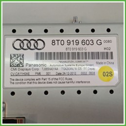Display Indicatore Multifunzionale AUDI A4 8K 2.0 TDI 8T0057603F 2011 2016 PANASONIC
