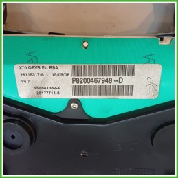 Quadro strumenti contachilometri tachimetro JOHNSON CONTROLS 28115317-6 RENAULT MASTER 2.5 dCi 8200467948