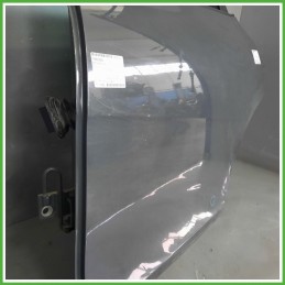 Porta Portiera Sportello Posteriore Sinistra SX GRIGIO SCURO 6Z Z7X SEAT LEON 1P Berlina 2005 2013 Originale Usato
