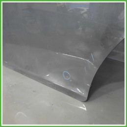 Porta Portiera Sportello Posteriore Sinistra SX GRIGIO SCURO 6Z Z7X SEAT LEON 1P Berlina 2005 2013 Originale Usato