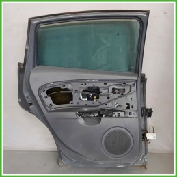 Porta Portiera Sportello Posteriore Sinistra SX GRIGIO SCURO 6Z Z7X SEAT LEON 1P Berlina 2005 2013 Originale Usato