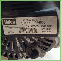 Alternatore VALEO TG12C033 KIA CEED 373002A500