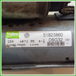 Motorino Avviamento VALEO D6G32 FIAT GRANDE PUNTO 4C 51823860