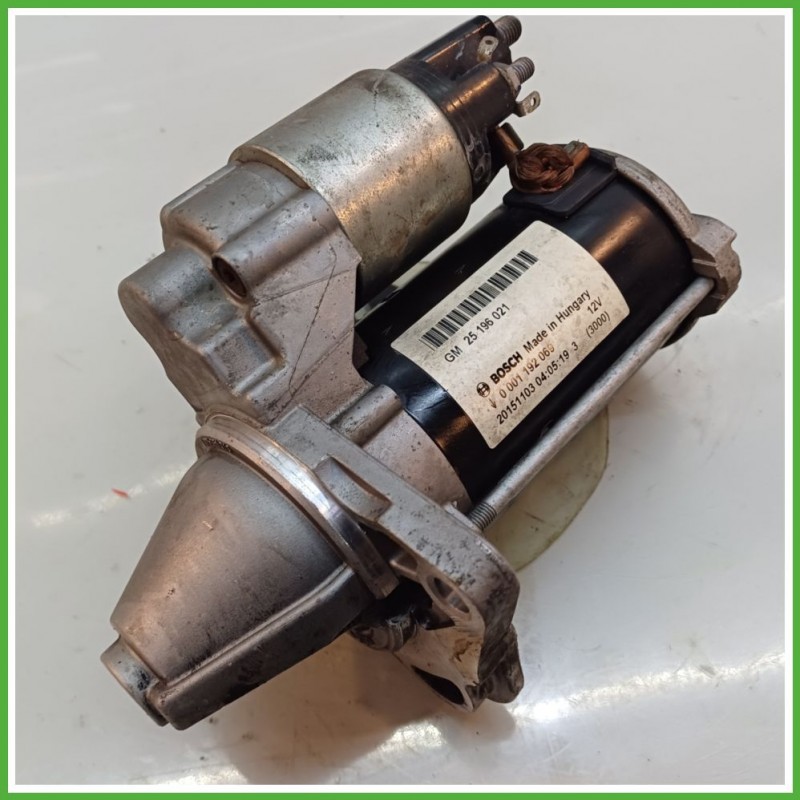 Motorino Avviamento BOSCH 0001192069 OPEL MOKKA 25196021