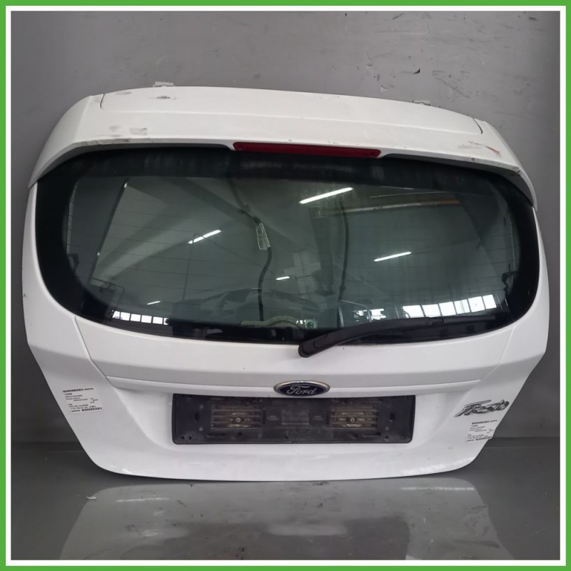 Portellone Bagagliaio Cofano Baule Posteriore FORD FIESTA CB1 2008 2013 BIANCO FROZEN WHITE Berlina Originale Usato