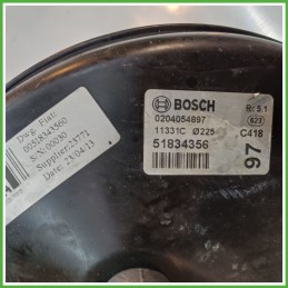 Servofreno Pompa Freni Depressore BOSCH 0204054897 LANCIA YPSILON TK 0.9 77365947