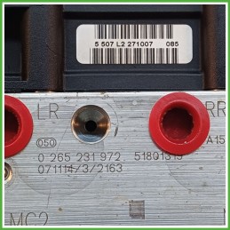 Centralina ABS Modulo Pompa BOSCH 0265800648 71749837 FIAT 500 3P Originale Usato