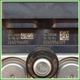 Centralina ABS Modulo Pompa BOSCH 0265956309 1611918680 PEUGEOT 108 Originale Usato