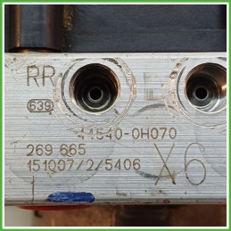 Centralina ABS Modulo Pompa BOSCH 0265956309 1611918680 PEUGEOT 108 Originale Usato