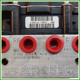 Centralina ABS Modulo Pompa BOSCH 0265951710 51879980 ALFA ROMEO MiTo X6 Originale Usato