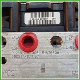 Centralina ABS Modulo Pompa BOSCH 0265950973 51826508 FIAT GRANDE PUNTO 4C Originale Usato