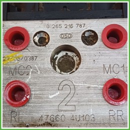Centralina ABS Modulo Pompa BOSCH 0273004505 D76604U101 NISSAN ALMERA TINO Originale Usato