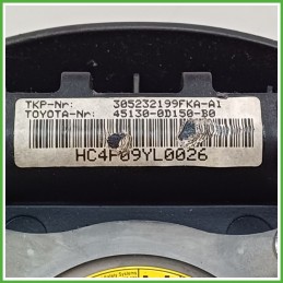 Airbag Guidatore Sinistro SX TOYOTA YARIS 1.0 12V 451300D600B0 2005 2012 TAKATA