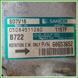 Compressore Clima AC Aria Condizionata SANDEN SD7V16 ALFA ROMEO 156 X1 60653652