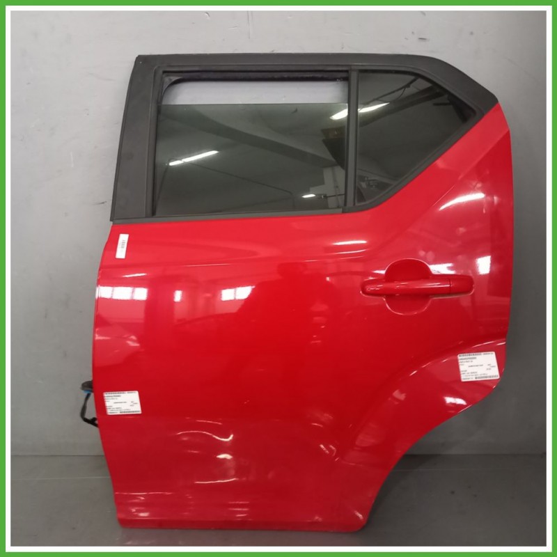 Porta Portiera Sportello Posteriore Sinistra SX ROSSO SUZUKI IGNIS 2016 Originale Usato