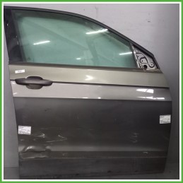 Porta Portiera Sportello Anteriore Destra DX GRIGIO Z1 A7N VOLKSWAGEN T-CROSS SUV 2019 Originale Usato
