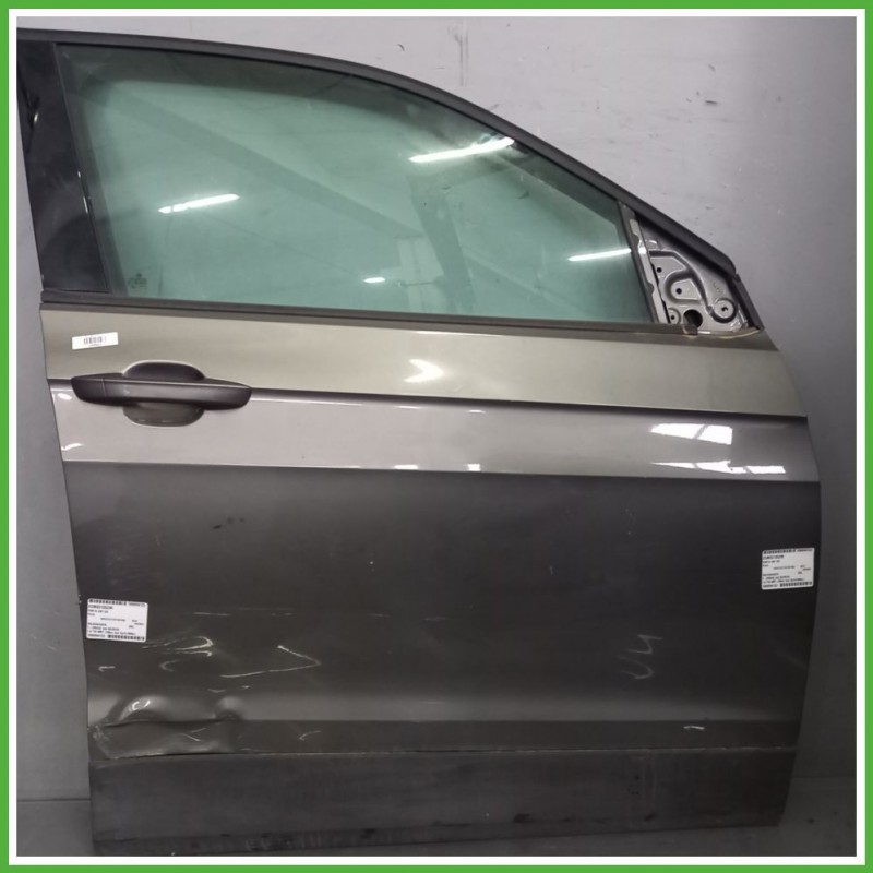 Porta Portiera Sportello Anteriore Destra DX GRIGIO Z1 A7N VOLKSWAGEN T-CROSS SUV 2019 Originale Usato