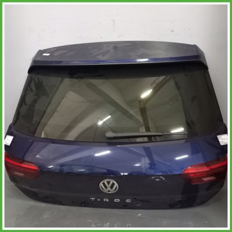 Portellone Bagagliaio Cofano Baule Posteriore Posteriore VOLKSWAGEN T-ROC 2017 2018 ROSSO SUV Originale Usato
