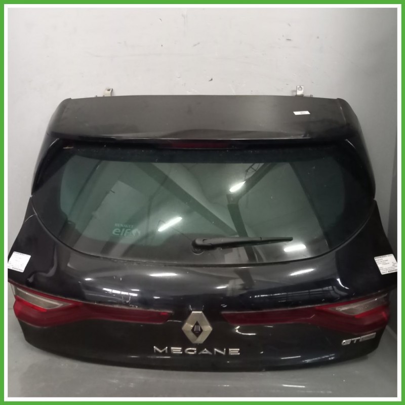 Portellone Bagagliaio Cofano Baule Posteriore RENAULT MEGANE 4a Serie 2016 2021 NERO - TEGNE - BLACK Station Wagon Usato