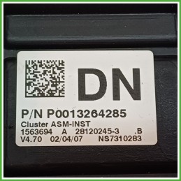 Quadro strumenti contachilometri tachimetro JOHNSON CONTROLS 28120245-3 OPEL CORSA S07 1.3 16V 13252135