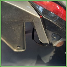 Paraurti Posteriore RENAULT MEGANE 4a Serie Station Wagon NERO - TEGNE - BLACK 850108117V 2016 2021 Originale Usato