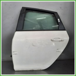 Porta Portiera Sportello Posteriore Sinistra SX BIANCO GAZ OPEL ASTRA P10 Berlina 2009 2015 Originale Usato