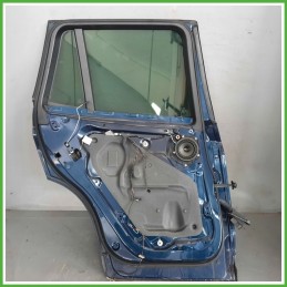 Porta Portiera Sportello Posteriore Sinistra SX BLU SCURO A76 TIEFSEEBLAU METALLIC BMW X3 F25 SUV 2010 2014 Originale Usato
