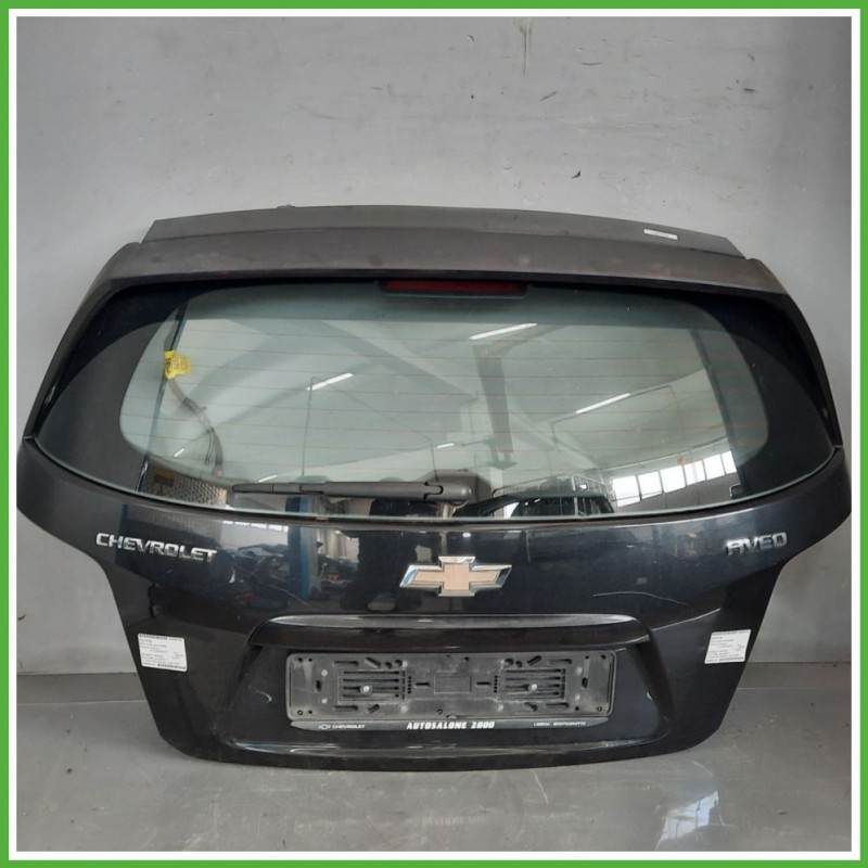 Portellone Bagagliaio Cofano Baule Posteriore CHEVROLET (DAEWOO) AVEO T300 2011 NERO Berlina Originale Usato