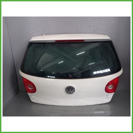 Portellone Bagagliaio Cofano Baule Posteriore VOLKSWAGEN GOLF 1K 2003 2009 BIANCO B4 B9A Berlina Originale Usato
