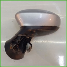 Specchio Specchietto Retrovisore Sinistro SX GRIGIO CHIARO FIAT GRANDE PUNTO 4C 2008 2011 FICOSA FICOMIRRORS Originale Usato