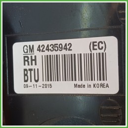 Fanale Fanalino Posteriore Destro DX SAMLIP OPEL MOKKA 42599463 Usato
