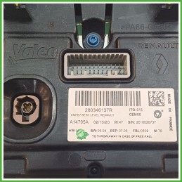 Display Indicatore Multifunzionale RENAULT CLIO 5a Serie 280346137R 2019 VALEO A14795A
