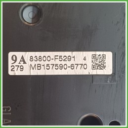 Quadro strumenti contachilometri tachimetro DENSO MB157590-6770 TOYOTA YARIS 1.5 83800F5291