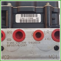Centralina ABS Modulo Pompa BOSCH 0265950973 71771143 FIAT GRANDE PUNTO 4C Originale Usato