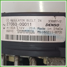 Alternatore DENSO MS102211-8731 TOYOTA AYGO 1a Serie 270600Q011