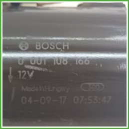 Motorino Avviamento BOSCH 0001108166 VOLVO S60 8251551