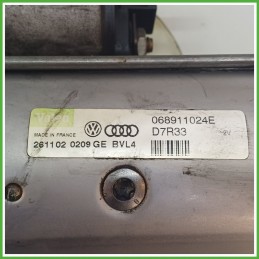 Motorino Avviamento VALEO D7R33 AUDI A4 8E 068911024F