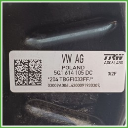 Servofreno Pompa Freni Depressore TRW A006L430 VOLKSWAGEN T-ROC 1.6 TDI 5Q1614106Q