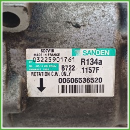 Compressore Clima AC Aria Condizionata SANDEN SD7V16 ALFA ROMEO 147 W8 60653652
