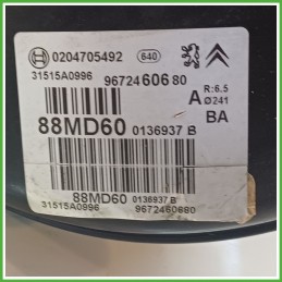Servofreno Pompa Freni Depressore BOSCH 0204705492 CITROEN C3 A51 1.4 4535EH