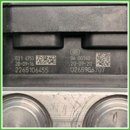 Centralina ABS Modulo Pompa BOSCH 0265956707 476606267R RENAULT CLIO 5a Serie Originale Usato