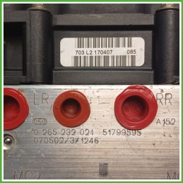 Centralina ABS Modulo Pompa BOSCH 0265800673 71749045 FIAT PANDA 2Q Originale Usato
