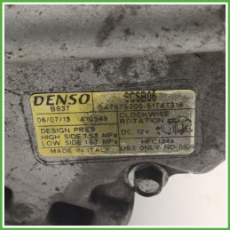 Compressore Clima AC Aria Condizionata DENSO 5A7875200 LANCIA YPSILON TE 51747318