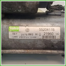 Motorino Avviamento VALEO D6G32 FIAT PANDA 2Q 55204116